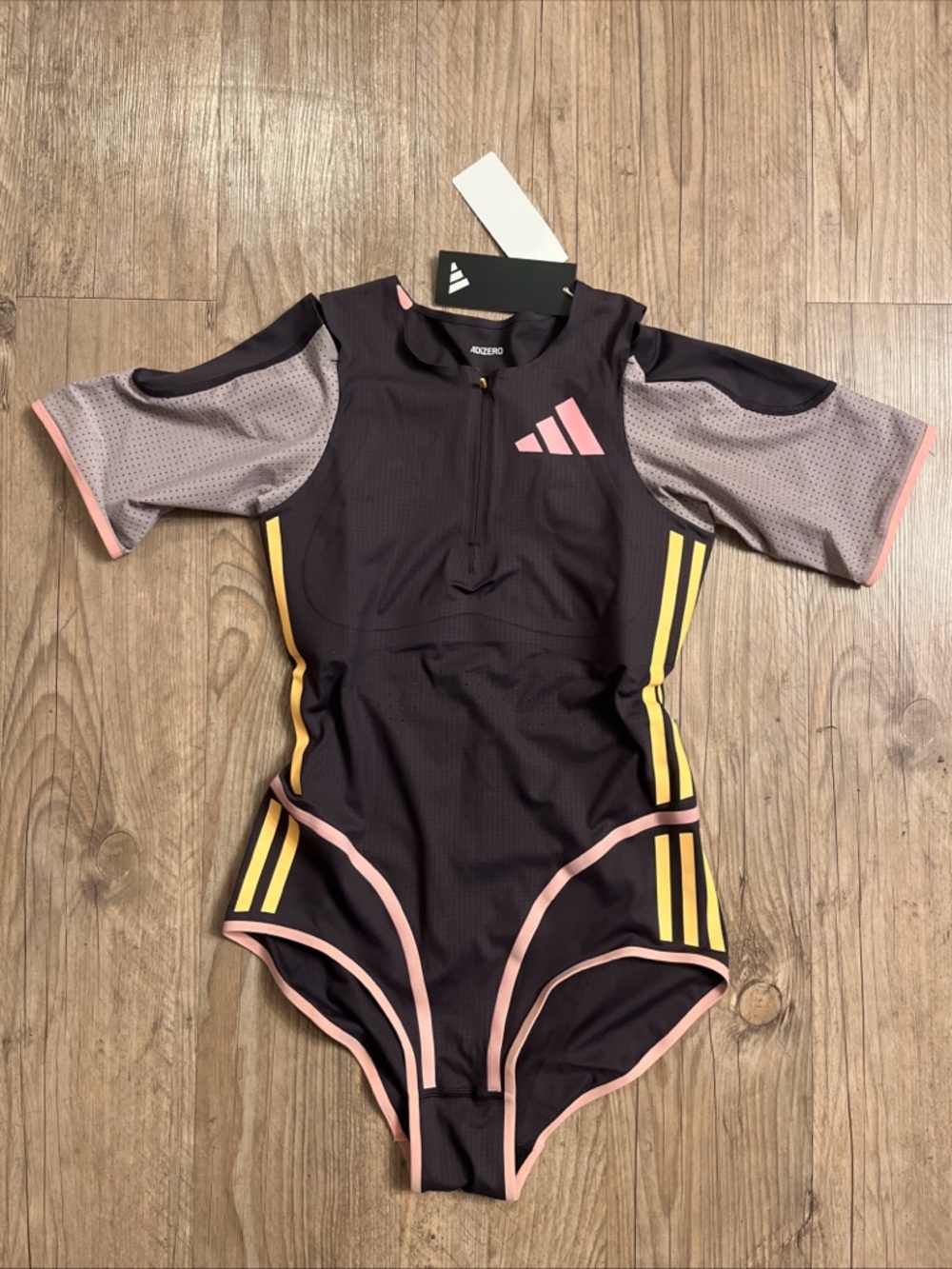 NWT Adidas 2024 Pro Elite Team Speedsuit Running Leotard Women’s IN1186 Size M